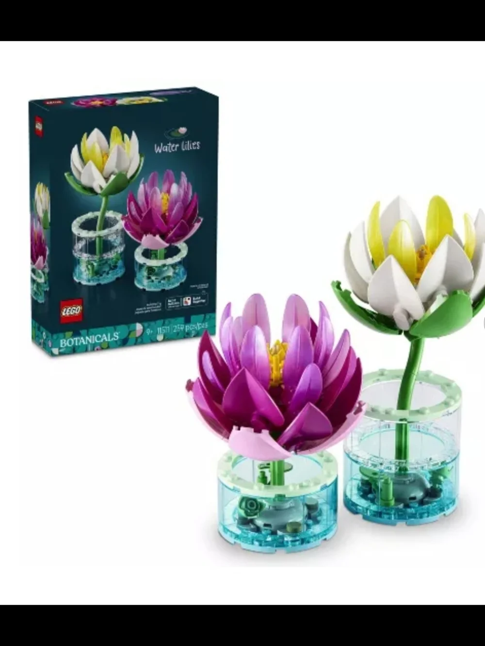 New! Lego Water Lilies Building set NWT